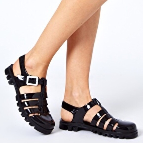American Apparel Jelly Sandals - Picture 1 of 5